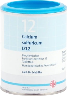 DHU Schüssler-Salz Nr. 12 Calcium sulfuricum D 12