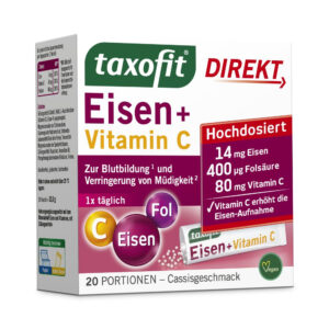 taxofit DIREKT Eisen + Vitamin C