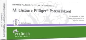 Milchsäure Pflüger Potenzakkord