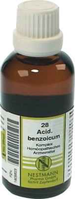 ACIDUM BENZOICUM KOMPLEX Nr.28 Dilution