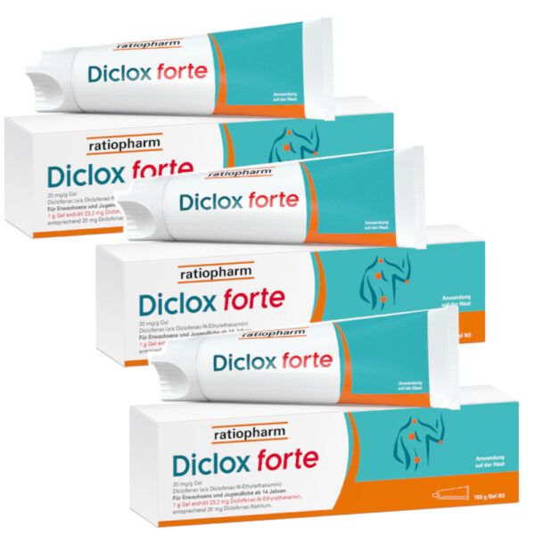 Diclox forte ratiopharm 3er Set
