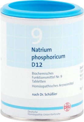 DHU Schüssler-Salz Nr. 9 Natrium phosphoricum D 12 Tabletten