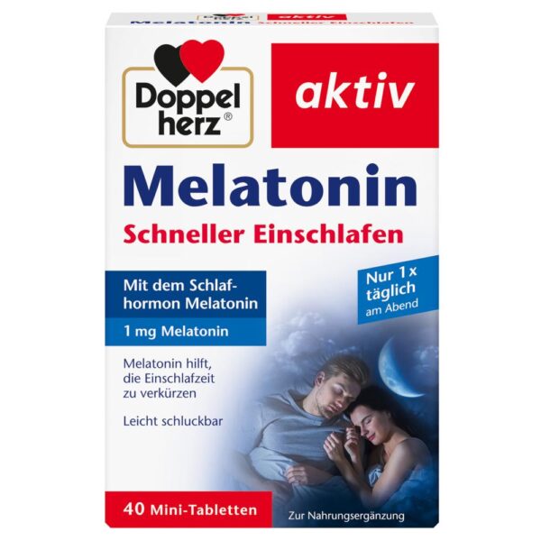 Doppelherz aktiv Melatonin Schneller Einschlafen