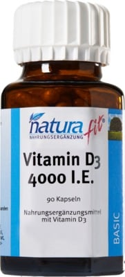 NATURAFIT Vitamin D3 4.000 I.E. Kapseln