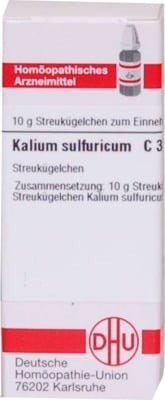 KALIUM SULFURICUM C 30 Globuli