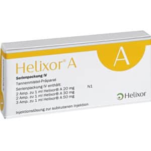 Helixor A Serienpackung IV Ampullen