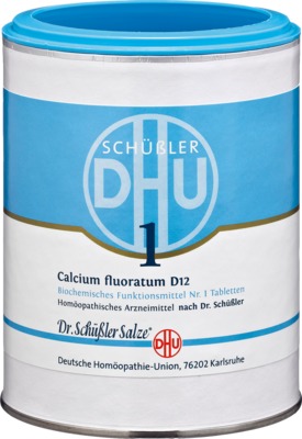 DHU Schüssler-Salz Nr. 1 Calcium fluoratum D 12
