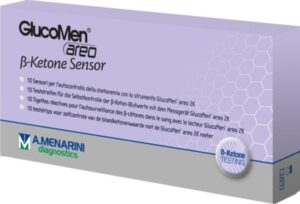 GLUCOMEN areo 2K ß-Ketone Sensor Teststreifen
