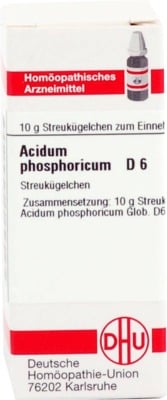 ACIDUM PHOSPHORICUM D 6 Globuli