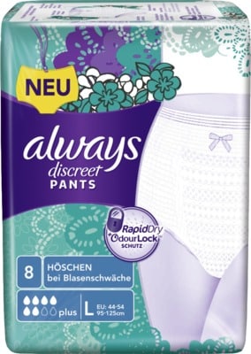 always discreet PANTS plus L