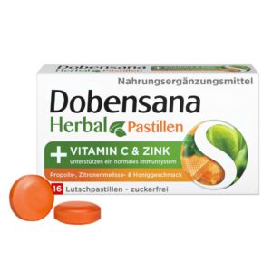 Dobensana Herbal + VITAMIN C & ZINK Honiggeschmack