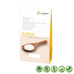 MIRADENT Zuckerersatz Xylitol Pulver