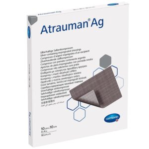 ATRAUMAN Ag 10x10 cm steril Kompressen