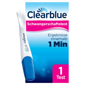 Clearblue Schwangerschaftstest schnelle Erkennung