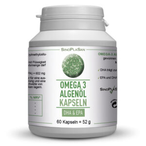 OMEGA 3 Algenöl Kapseln DHA+EPA