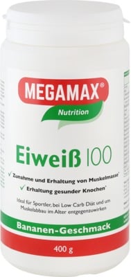 EIWEISS 100 Banane Megamax Pulver