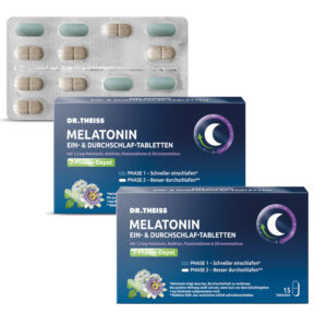 DR. THEISS Melatonin Ein- & Durchschlaf-Tabletten Doppelpack