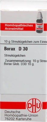 BORAX D 30 Globuli