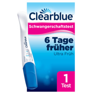 Clearblue Schwangerschaftstest 6 Tage früher