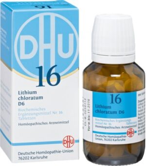 DHU Schüssler-Salz Nr. 16 Lithium chloratum D 6 Tabletten