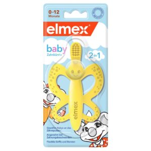 elmex Baby Zahnbürste & Beißring 2-in-1