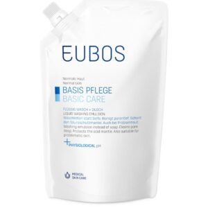 EUBOS Normale Haut BASIS PFLEGE FLÜSSIG WASCH + DUSCH Nachfüllbeutel unparfümiert