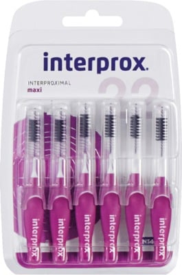 INTERPROX reg maxi lila Interdentalbürste Blister