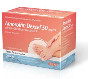 Amorolfin Dexcel 50mg/ml gegen Nagelpilz