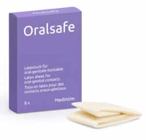 ORAL SAFE Latexschutztuch Vanille