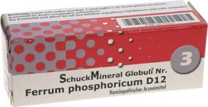 SCHUCKMINERAL Globuli 3 Ferrum phosphoricum D12