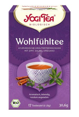 YOGI TEA Wohlfühltee Bio Filterbeutel