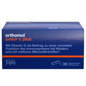 Orthomol junior C plus Himbeer/Limette