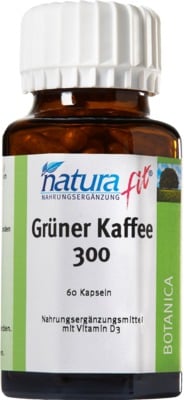 NATURAFIT grüner Kaffee 300 Extrakt Kapseln