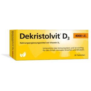DEKRISTOLVIT D3 4.000 I.E.