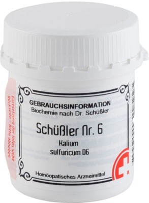 SCHÜSSLER Nr.6 Kalium sulfuricum D 6 Tabletten