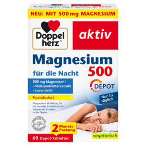 Doppelherz aktiv Magnesium 500 für die Nacht