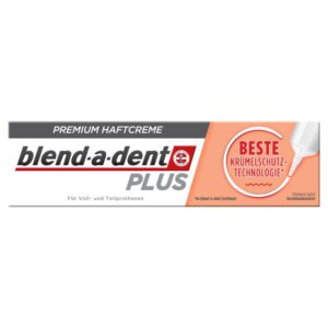 blend-a-dent PLUS PREMIUM HAFTCREME KRÜMELSCHUTZTECHNOLOGIE