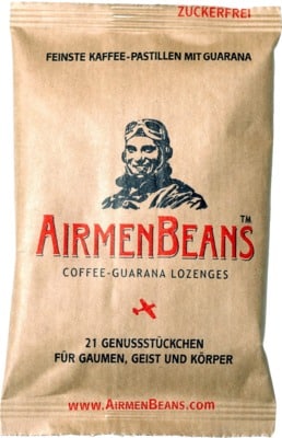 AIRMENBEANS feinste Kaffee Pastillen mit Guarana