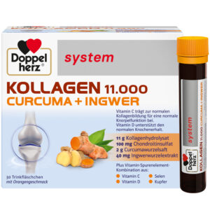 Doppelherz system KOLLAGEN 11.000 CURCUMA + INGWER