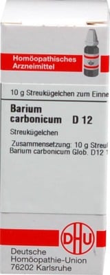 BARIUM CARBONICUM D 12 Globuli