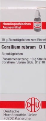CORALLIUM RUBRUM D 12 Globuli