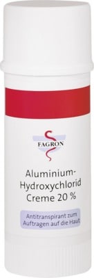 ALUMINIUM HYDROXYCHLORID Creme 20% Fagron