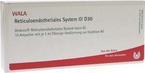 WALA Reticuloendotheliales System Gl D30 Ampullen