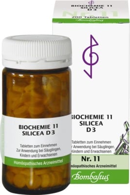 BIOCHEMIE 11 Silicea D 3 Tabletten