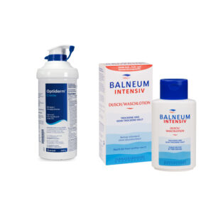 Optiderm Creme & Balneum Intensiv Waschlotion Set