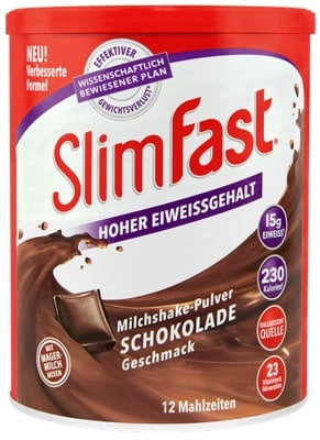 SLIM FAST Pulver Schokolade