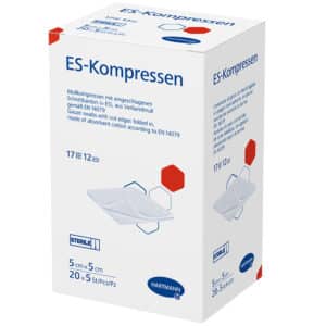 ES-KOMPRESSEN steril 5x5 cm Großpackung