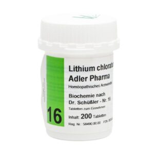 Lithium chloratum D12 Adler Pharma Nr.16