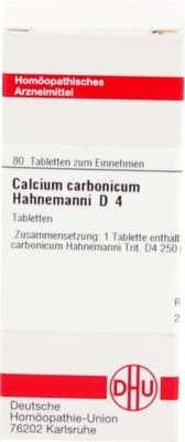 CALCIUM CARBONICUM Hahnemanni D 4 Tabletten
