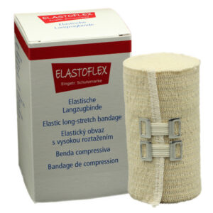 ELASTOFLEX Elastische Langzugbinde 10cm x 5m Natur